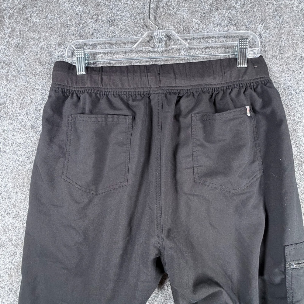 Scrubstar Ultimate Premium Scrubwear Jogger Pants Wonens L Black Comfort Stretch - Picture 8 of 16